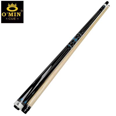 China 2021 New Custom OMIN Series Cue Top Quality Handle Maple Wood Snooker XF-D02/D03 Billiard Cue for sale