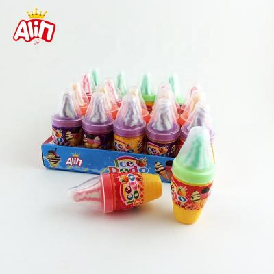 China Four-color Nipple Natural Hard Candy DONDE ICE Candy Milk Bottle Fruity Popping Candy for sale