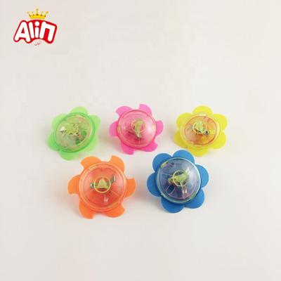 China Colorful Hand-Spun Supertop Fashion Children's Toy Electro-Optic Light Eco-Friendly Gyroscope for sale