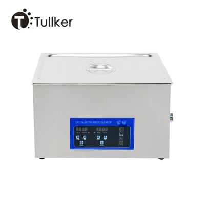 China 22L Industrial Ultrasonic Cleaner Bath Equipment PCB Board Engine Parts Oil Rust Remove Ultrasound Cleaning Machine 480W for sale