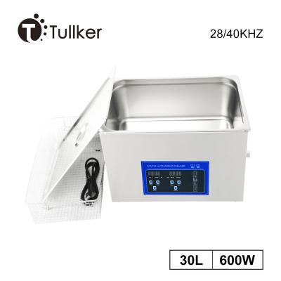 China 30L 32L Desktop Ultrasonic Cleaner New Design 220V 240V Print Head Auto Parts Carbon Mechanical Analogic en venta