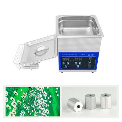 China 2L Portable Ultrasonic Cleaner Screw Nut Oil Dust Degreaser Glassware Hardware Sonic Washer Set zu verkaufen