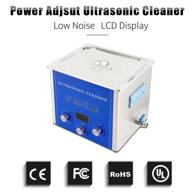 China Mechanical Control Lab Hospital Glass Mold Dust Oil Cleaning Machine 15L Ultrasonic Cleaner for sale