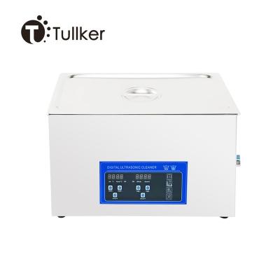 China Tullker Digital 30L Ultrasonic Cleaner Temperature Time Adjust Hardware Parts Ultra Sonic Cleaning Machine for sale