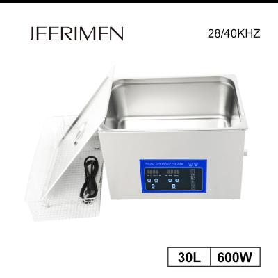 China 30L Ultrasonic Cleaner Kitchen Metal Mould Oil Rust Parts Remove Ultrasound Clean Equipment Tools for sale