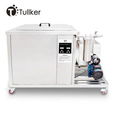 China Tullker 135L Single Tank Filter Industrial Ultrasonic Cleaning Machine Wholesale High Efficiency for sale