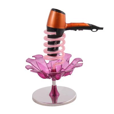 China Viable D0124 family preferred pretty and colorful hair dryer stand holder for sale