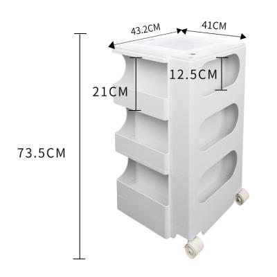 China T0248 Modern Kitchen Tool Foldable Hand Carts Lounge Carts With Wheels for sale