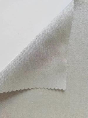 China bamboo silver emf shielding fabric white grey for electromagnetic shielding clothing for sale