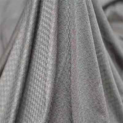 China silver plaid knitted fabric for shapewear lining en venta