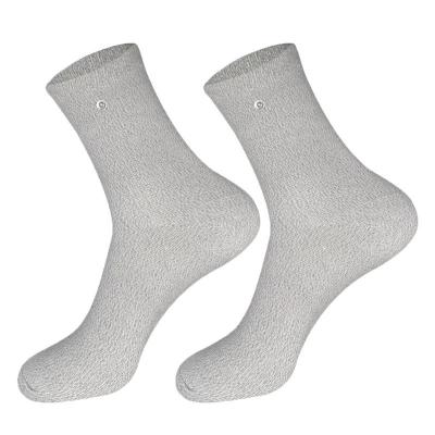 Chine silver fiber antibacterial conductive socks for earthing à vendre