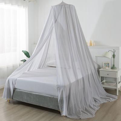 Chine silver cotton pyramid round emf RF shielding bed canopy à vendre