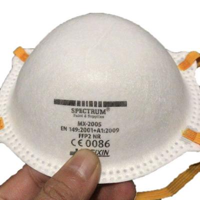 China Euro-standrad protection FFP2 cup shape face mask with CE Made in China for sale