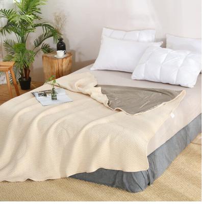 China EMF protection 100%silver thicken knit fabric for anti-EMF blanket 60DB for sale