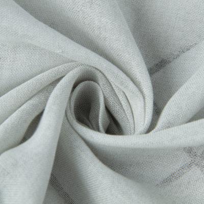 China silver cotton EMF shielding curtain canopy fabric for sale