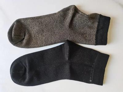 Chine chaussettes antibactériennes de massage de santé de fibre argentée à vendre