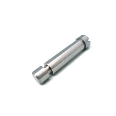 China Aluminum Double Ends Slotted Main Shaft Pin With Stainless Steel Hardware NC Anti-rust Machining Parts As Drawing for sale