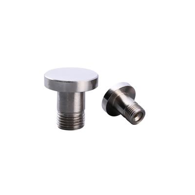 China Customized Stainless Steel T Head Bolt With Blind Hole With Metric Inch Coarse Fine Thread By CNC Machining Carbon Steel Fasteners for sale