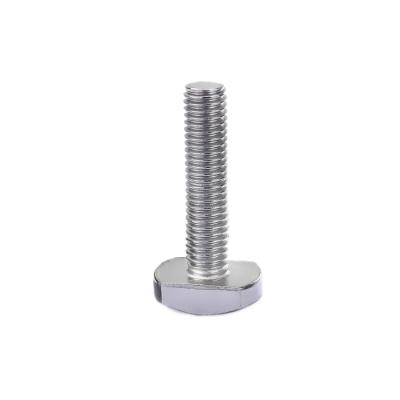 China Stainless Steel T Type Bolt M5 M6 M8 M10 M12 M14 M16 M18 M20 M24 M27 M30 M36 M48 M50 A2 A4 SUS304 SUS316 for sale