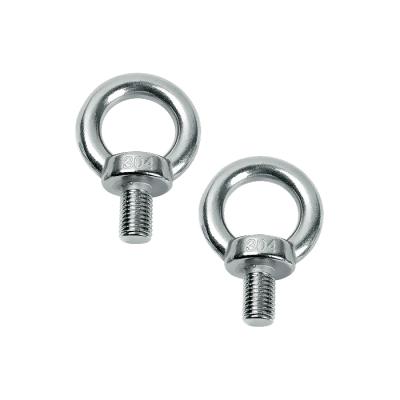 China Stainless Steel ANSI ASME Lifting Eye Bolt 10# 1/4 Inch 5/16 3/8 1/2 3/4 UNC UNF Coarse Fine Thread Stainless Galvanize Steel Custom for sale