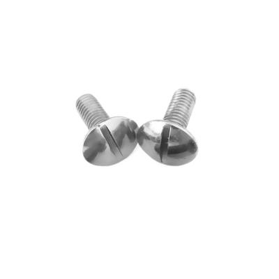 China Truss Stainless Steel A2 A4 Slotted Truss Head Machine Screw 2# 3# 4# 6# 7# 8# 10# 12# 1 Size UNC UNF Round Bolt /4 Customize for sale