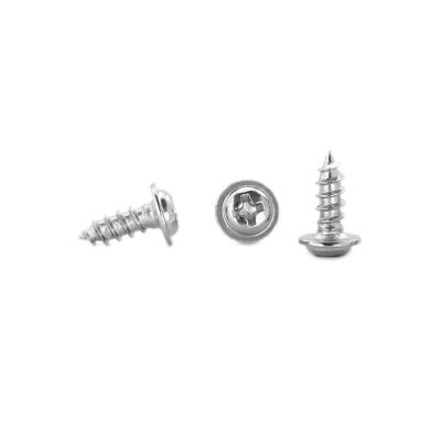 China food & Self Tapping Wood Screw M1.4 M1.7 M2 M2.3 M2.6 M3 M4 M4.8 M5.5 M6.3 Phillips Pozi's Nickel Plated Wafer Head Steel Knob Pan Drinkware for sale