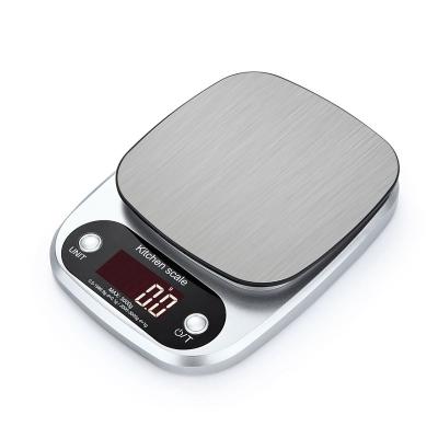 China Weighing Tension Digital Kitchen Scale Food Scale With 5KG Bowl (Batteries Included) for sale