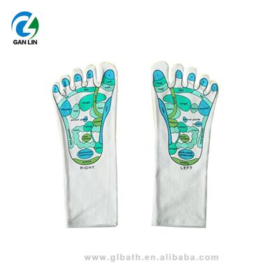 China 2019 New Design Foot Gloves Skin Care Cotton Moisturizing Foot Socks for sale