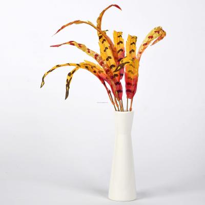 China Plastic Top Selling Artificial Feather Six Heads For Home Decorative for sale