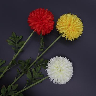 China High Quality Artificial Plastic Wholesale Home Decoration Pomponmum Flower for sale