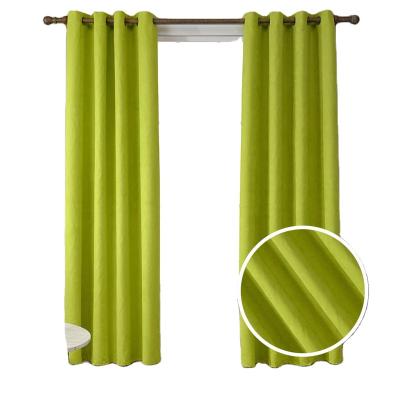 China Modern Simple Shade Curtain Blackout Source Manufacturer Plain Curtain Office Perforated Curtain for sale