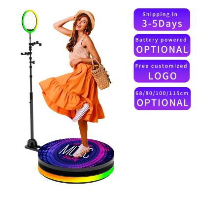 China Factory Shipped in 48H vogue photo booth 360 for Party Wedding Automatic Spinning for sale