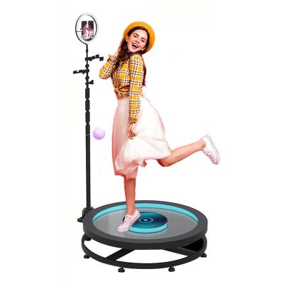 China Automatic Classic Slow Motion portable glass 360 photo booth for Weddings for sale