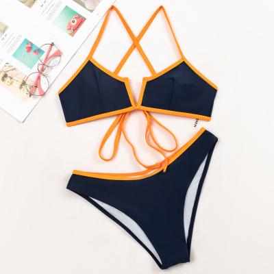 China Hot Selling Sexy Bikinis Breathable Set Custom Swimwear Women's Wholesale Swimsuit for sale