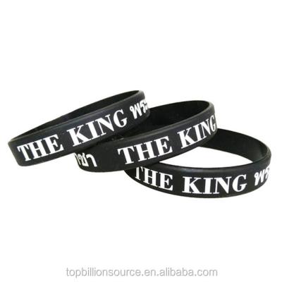 China Custom Printed Company Gifts Fashionable Silicone Writesbands for sale