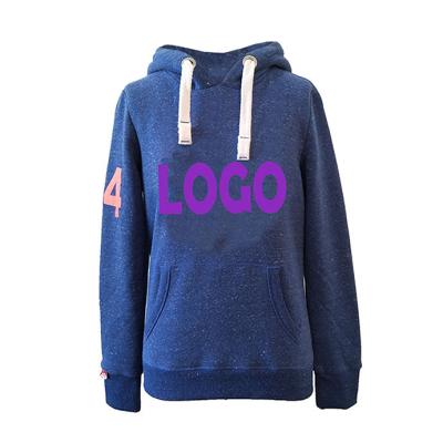 China OEM Anti-pilling Fleece Hoody Eco-Friendly Breathable Hoodies Ladies Snowheather Top Blank Pullovers Women for sale