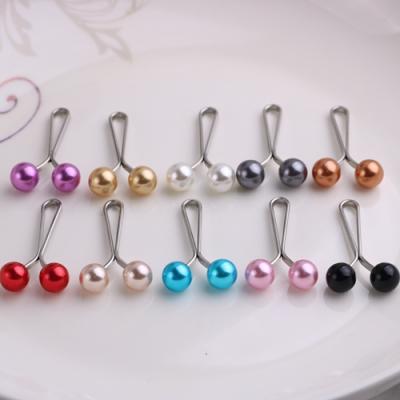 China Various Top Quality Pearl Clip High Quality Fashion Explosive Flat Women's Flat Clip for sale