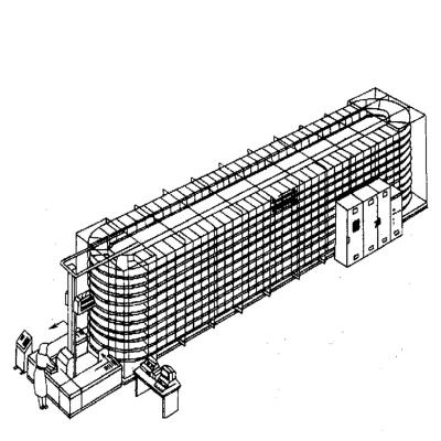 China Automatic SRS Warehouse Storage Racking System Logistics Corrosion Protection Customized Equipment for sale