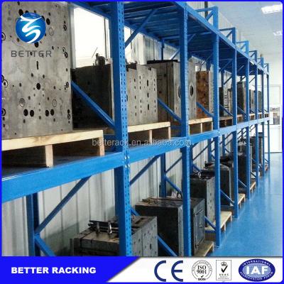 China Corrosion Protection Heavy Duty Selective Pallet Racking Style Mold Storage Racks for sale