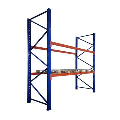 China Corrosion Protection Customized Design Warehouse Pallet Q345 Heavy Duty Adjustable Steel Selective Racking for sale