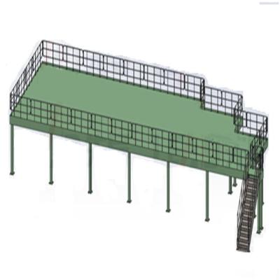 China Corrosion Protection Warehouse Mezzanine Floor Platform Racking System for sale