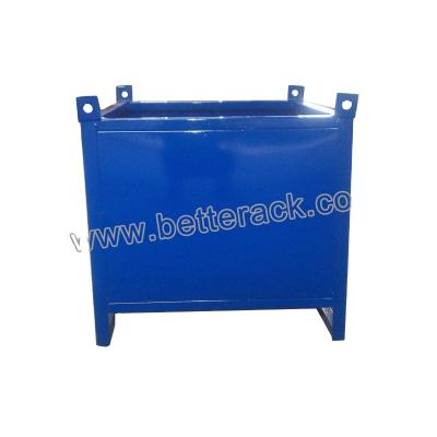 China Corrosion Protection Heavy Duty Welded Steel Pallet Box , Container For Storage for sale