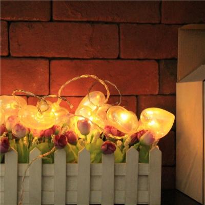 China New Fashion Ramadan Festival Decoration Cute String Heart Shape Led String Lights for sale