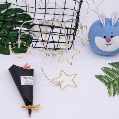 China String Christmas Festival Hot Selling Star Lights Holiday Party Battery Cable String Lights for sale