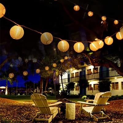 China Ball New Product Led Light String Cotton Ball Fairy Led Lights Outdoor Nordic Style String Light for sale