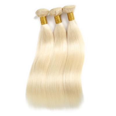 China Virgin Indian Remy Hair Extension Straight Wave Virgin Hair Straight From India 613 Platinum Blonde Closure for sale