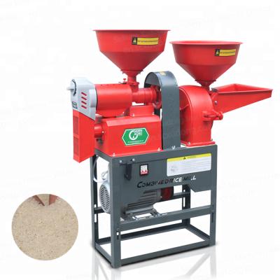 China DAWN AGRO High Yield Paddy Rice Mill and Crusher Combo Husk Grinding Machine for sale