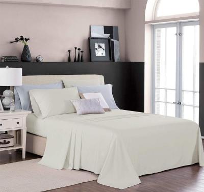 China New Product YINTEX Antistatic Manufacturers In China Cream Color Queen Size 100% Bamboo Bedding Set High Quality for sale