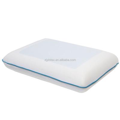 China Anti-Apnea Contour Memory Foam Pillow With Firm And Comfortable Cooling Gel Support And Removable Case - - Best for sale