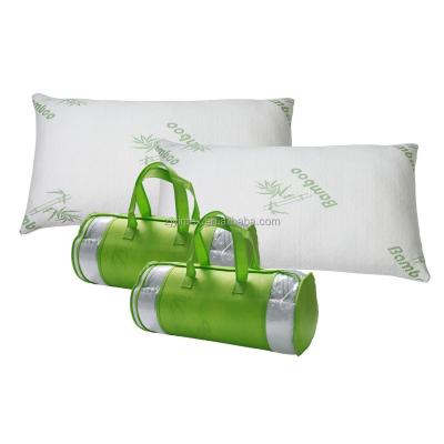 China Anti-Apnea King Hotel Bamboo Pillow Memory Foam Cool Comfort Hypoallergenic for sale